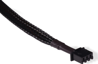 Kabllo zgjatuese ARGB Alphacool JST, 3-pin me 3-pin, 15cm, e zezë