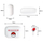 Kофчињa OTL Technologies Pokemon Pokeball, бели/црвени