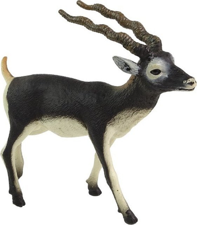 Figurine lodre LeanToys Animals of the World Blackbuck Antelope, plastike, e lyer me dore
