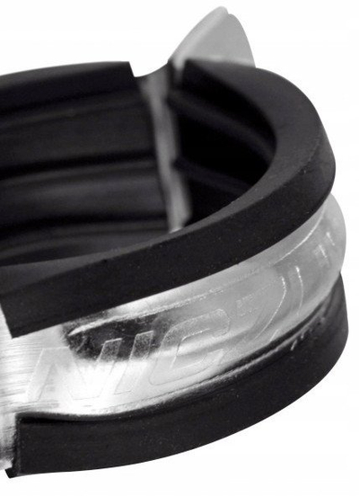Kapëse tufe Strong Duo, 3/4\", 26–30 mm, me gomë, metalike