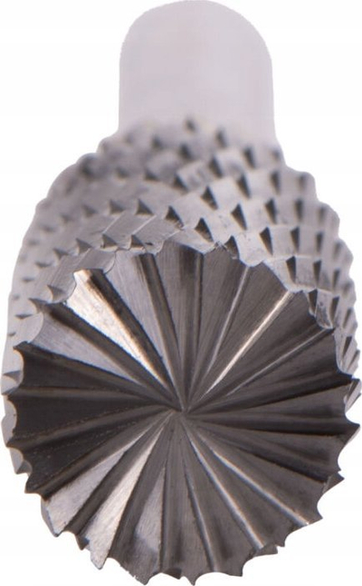 Frez cilindrik për metal GEKO G37514, bosht 6mm, 12 x 25mm, metalik
