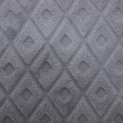 Batanije dekorative Atmosphera, model diamanti, 125 x 150 cm, gri