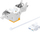 Modul keystone Intellinet 791328, RJ45 Cat6a 10G, STP, i argjendtë