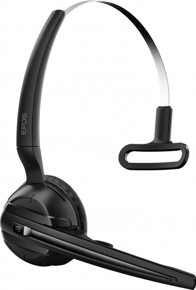 Headset pa tela Epos IMPACT D 10 PHONE II, mono, për zyra, i zi
