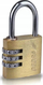 Катанец за сигурност Dedra 11U160, метален