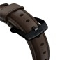 Rrip ore Nomad Traditional, lëkurë Horween, 42/44 mm, kafe, lidhës i zi