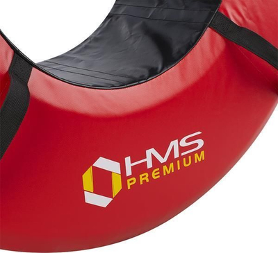 Gomë stërvitje HMS PYT03, 80kg, profesionale, e kuqe me të zezë