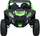 Makinë lodër me rrymë Buggy ATV Strong Green, 24V, me 2 ulëse, jeshile