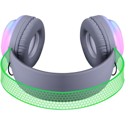 Безжични гејмерски слушалки Defender FreeMotion B651, Bluetooth, со RGB осветлување, црни