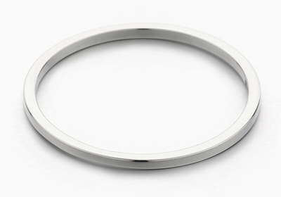 Unazë MOISS Minimalist Silver R000202045, argjend 925, unisex, argjendtë