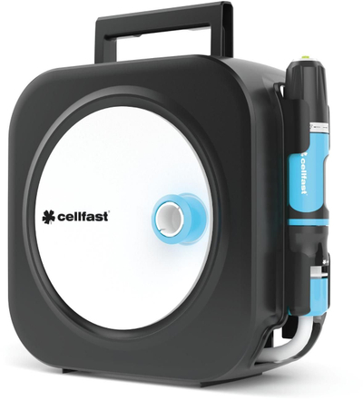 Rrotull për zorrë uji Cellfast 55-400, 3/8", 10 metra, blu