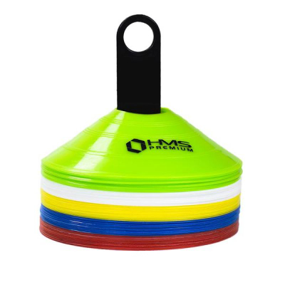 Kone stërvitore HMS Premium GTR50, set 50 copë, PVC, shumëngjyrëshe