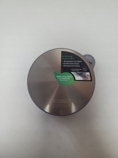 Peshore kuzhine Caso Kitchen EcoMate, 5kg, ekran LCD, çelik inox argjendtë
