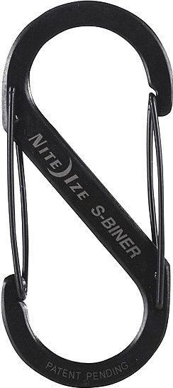 Lidhës grepi Nite Ize S-Biner 5, 45 kg, i zi