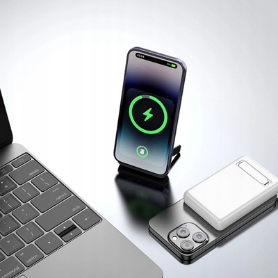 Power bank Dudao K14S+, 10000mAh, 20W, e bardhë