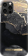 Mbështjellës telefoni IDeal of Sweden Fashion Case iPhone 12 12 Pro, Golden Twilight Marble, i zi me ari