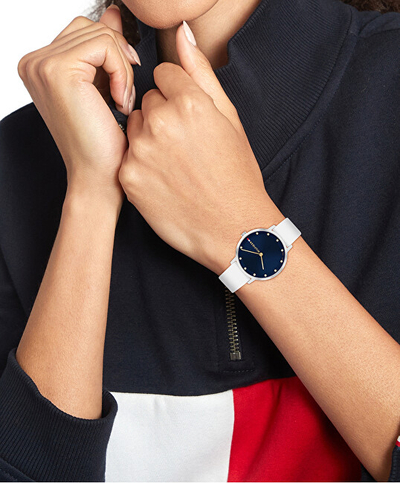 Orë elegante për femra Tommy Hilfiger, e bardhë