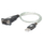 Kabllo USB Techly USB A në RS 232, 0.45m, transparente