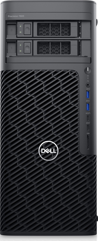 Workstation Dell Precision 7865, Ryzen Threadripper PRO 5945WX, 32GB RAM, 1TB SSD, ngjyrë e zezë