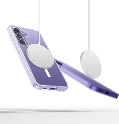 Futrollë Tech-Protect Flexair Hybrid për Samsung Galaxy A56 5G, transparente, me MagSafe