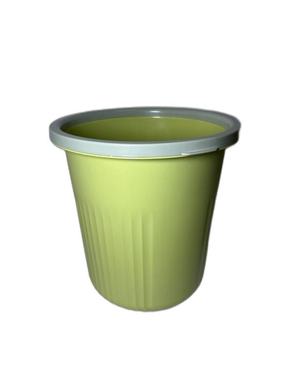 Shportë plastike, jeshile/kafe. UNIMIKS