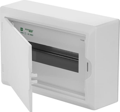 Kuti shpërndarje modulare Elektro-Plast ECONOMIC BOX RN 1/12, 1x12 module, IP40, e bardhë