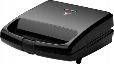 Toster sanduiçësh LAFE BOP-006B, 800W, pllaka mos-ngjitëse, i zi