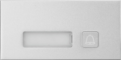 Modul domofoni BCS-PAN-P1-N, 1 buton, për një hyrje, gri