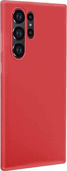 Futrollë telefoni Beline Candy për Samsung Galaxy S23 Ultra, TPU i hollë mat, e kuqe