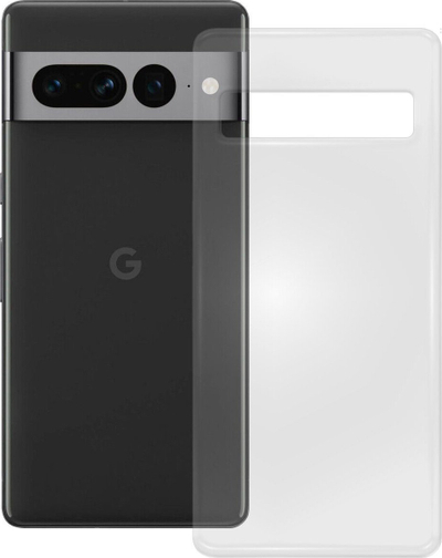 Mbështjellës telefoni PEDEA Soft TPU për Google Pixel 7 Pro, rezistent ndaj goditjeve, transparent
