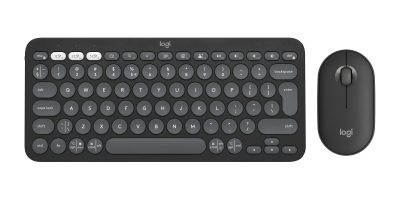 Set Logitech, tastierë Pebble Keys 2 K380s + maus Pebble M350s