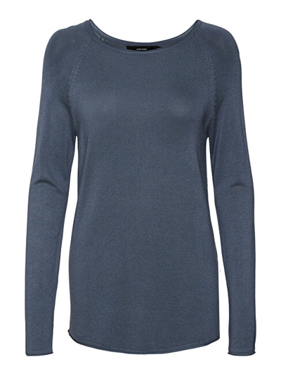 Triko VERO MODA VMNELLIE Relaxed Fit, e kaltër