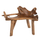 Ulëse druri teak natyral 120×88×80 cm (HM9348)