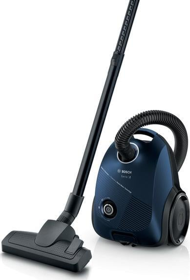 Fshesë me korrent Bosch Series 2 BGLS2BU2, 3.5L, me qese, blu