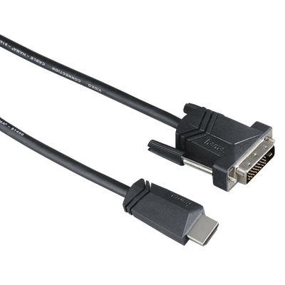 Kabllo Hama, HDMI - DVI / D , 1.5m, 205018