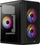 Kuti kompjuteri Aerocool CS-107 FRGB, mini tower, panel akrilik, e zezë