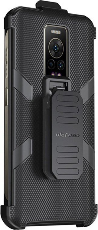 Kapak mbrojtës Ulefone Armor 17 Pro UF-C-A17P me karabinë, ngjyrë e zezë