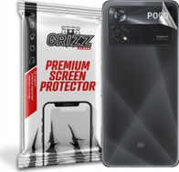 Folie mbrojtëse e pasme GrizzGlass për Xiaomi POCO X4 Pro, Satin, transparente