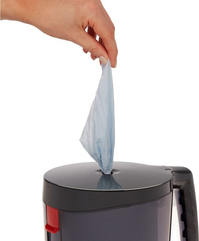 Dispenser letrash WypAll Reach Portable Centrefeed 6221, për rrolat e letrës, portativ me dorezë, i zi