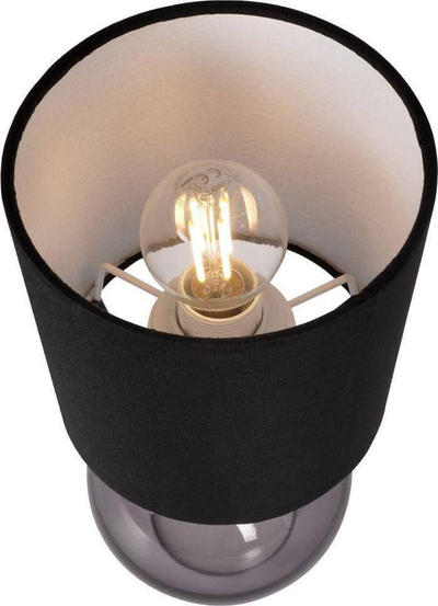 Llambë tavoline Ambiance Globe, 25cm, E14 40W, e zezë