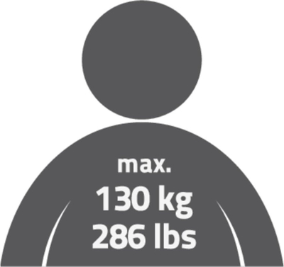 Karrige dushi për mur RIDDER Fold Down, palosëse, mban deri 130 kg, e bardhë