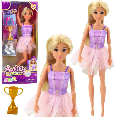 Kukull balerine Doll Ballerina, lodër për fëmijë, shumëngjyrëshe