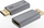 Adapter video PremiumCord HDMI 2.1 në DisplayPort 1.4, 8K 60Hz, 4K 144Hz, gri Space