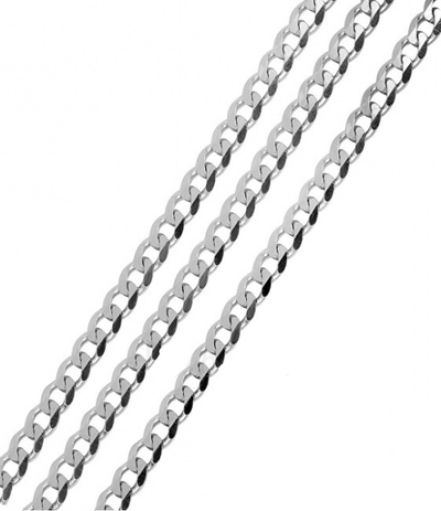 Zinxhir Brilio Silver Pancer 50 cm 471 086 00108 04 - 9,19 g, unisex