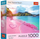 Puzzle Trefl Red Pink Tropical Beach, 1000 pjesë, shumëngjyrësh
