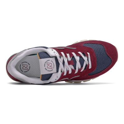 Atlete New Balance 574 Rugged për burra, sportive, bordo me blu