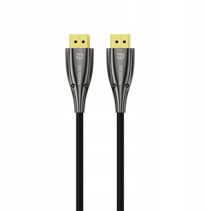 Оптички кабел ДисплејПорт Јунитек, 8K 120Hz, 30m, црн