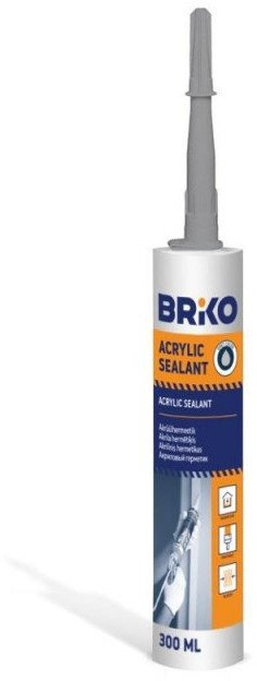 Hermetik akrilik Briko Grey Universal, 300ml, gri