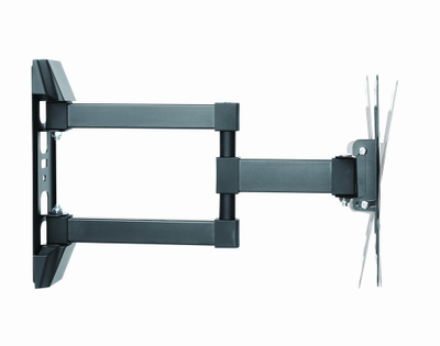 Mbajtëse muri për TV Gembird WM-42ST-02, 23"-42", VESA 200x200 mm, e hirtë