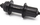 Peta e pasme Shimano FH-QC300-HM, Center Lock, bosht 12 mm, e zezë